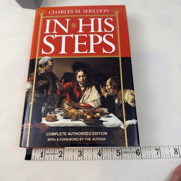 In His Steps by Charles M Sheldon Inspirational Hardcover Book - Picture 8 of 16